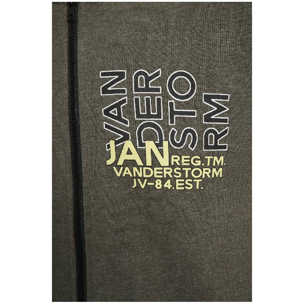 Jan Vanderstorm Sweatjacke BALSA oliv melange Räumungsverkauf