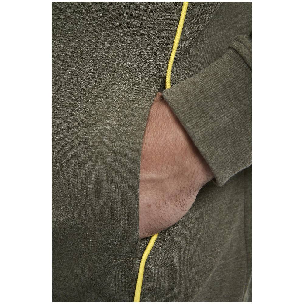 Jan Vanderstorm Sweatjacke BALSA oliv melange Räumungsverkauf