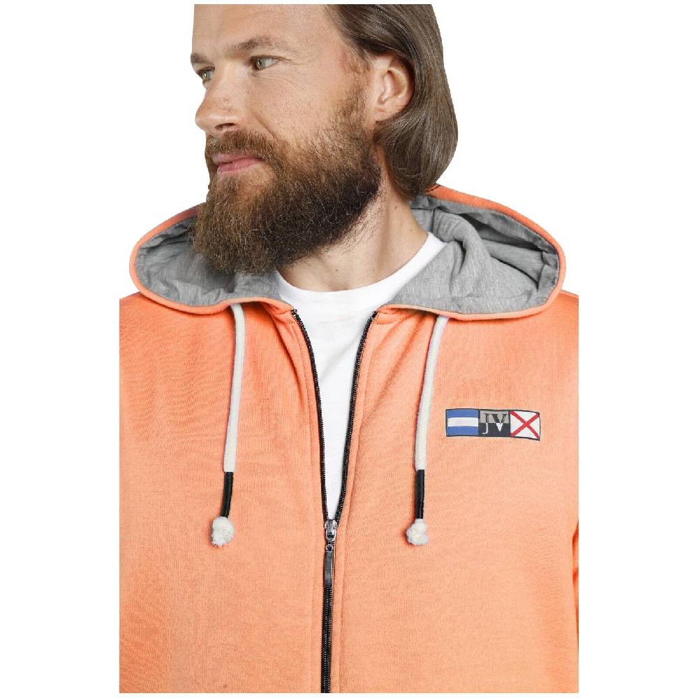 Jan Vanderstorm Sweatjacke EDRIK orange Riesige Ersparnisse