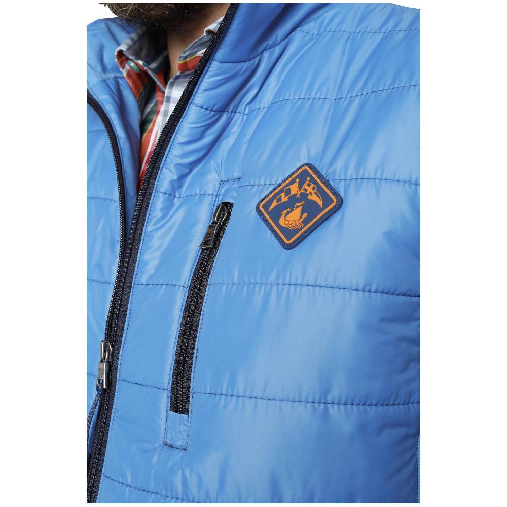 Jan Vanderstorm Outdoorweste MATTIS blau Tiefpreis