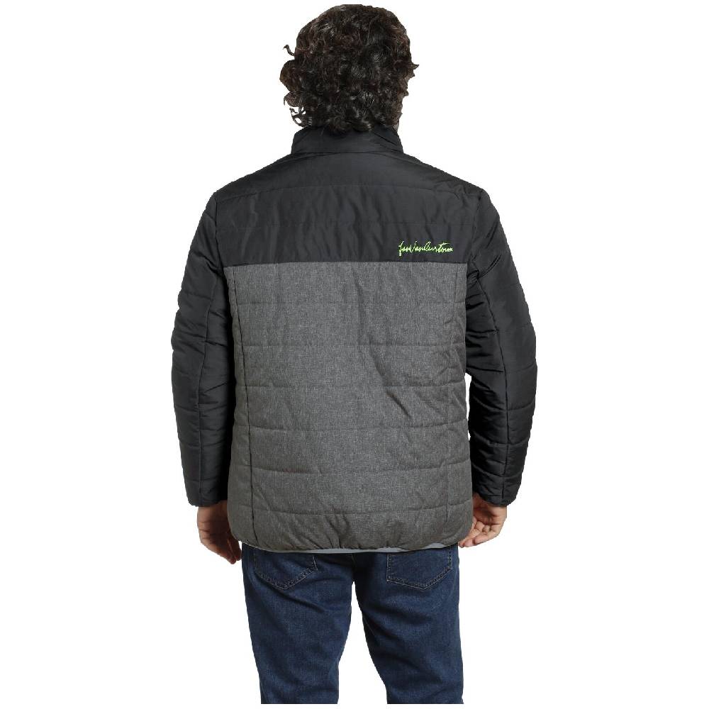 Jan Vanderstorm Jacke ROALD schwarz gemustert Wochenangebot