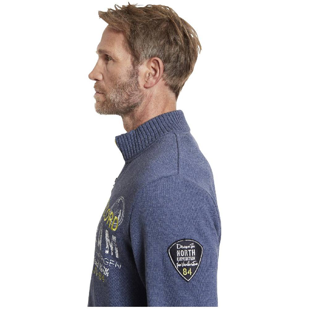 Jan Vanderstorm Strickjacke SVEND blau JETZT KAUFEN