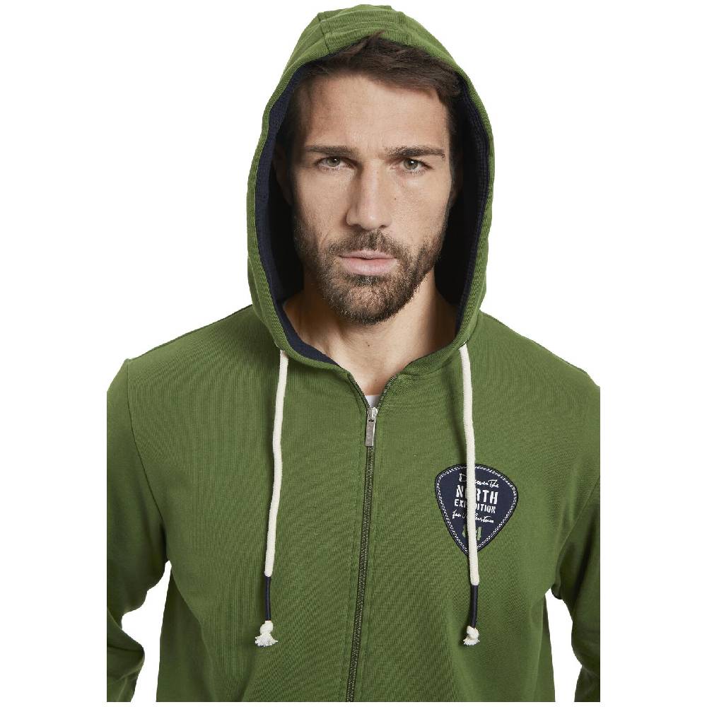 Jan Vanderstorm Sweatjacke INGWIN grün Letzte 2 Tage