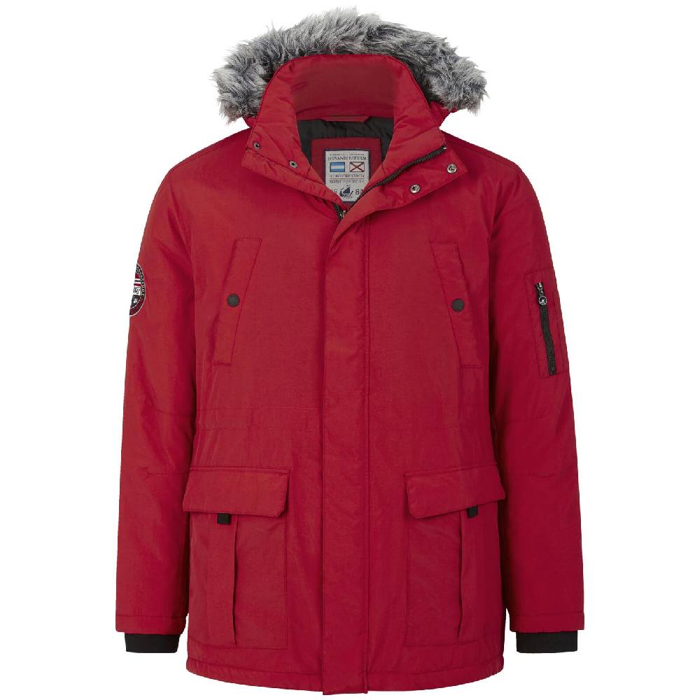 Jan Vanderstorm Parka TOMMEN rot