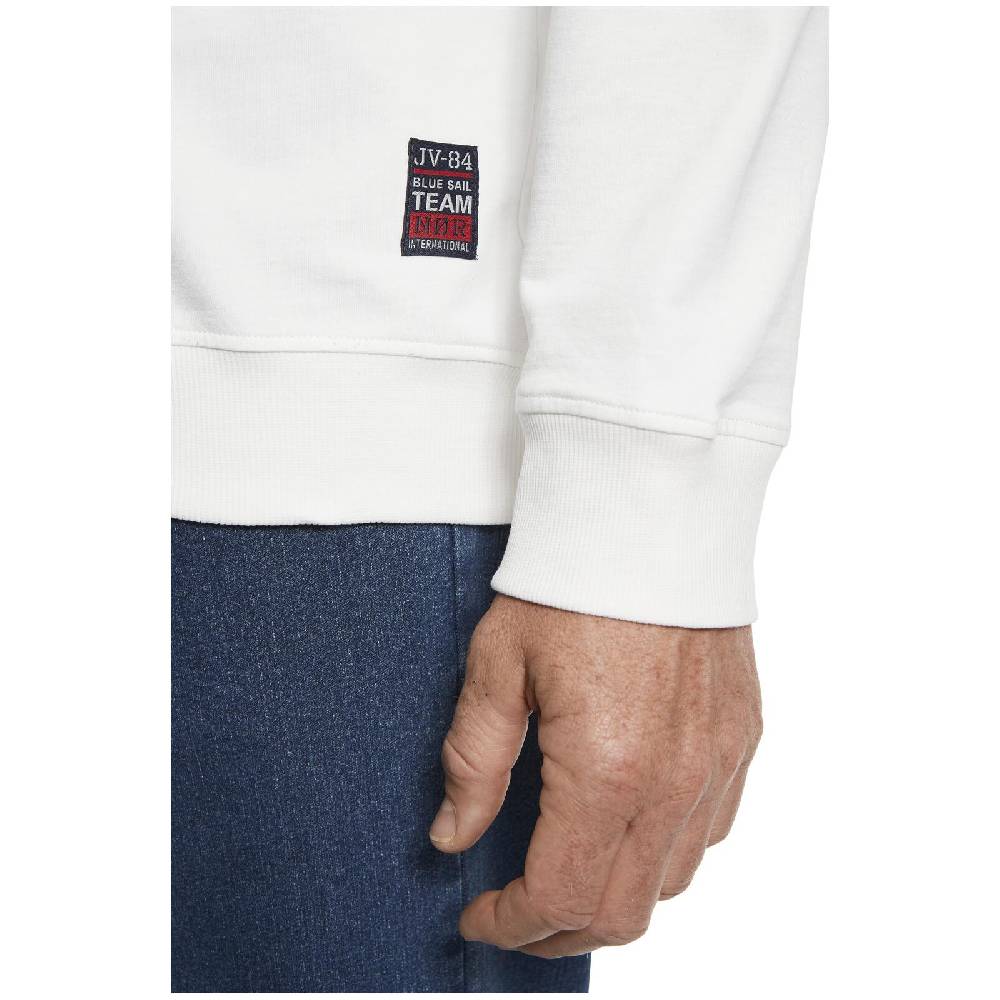 Jan Vanderstorm Sweatjacke BARUK wollweiß Bis zu 50% Rabatt