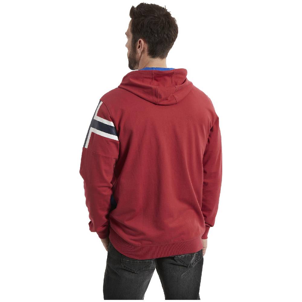 Jan Vanderstorm Sweatjacke ANTOO rot Bis zu 60% Rabatt