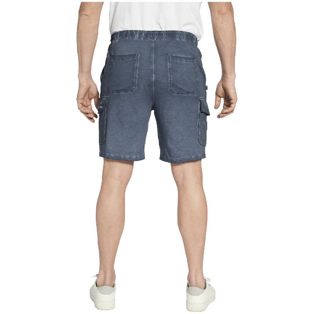 Jan Vanderstorm Sweatbermuda FRERK blau Sonderangebot der Fabrik