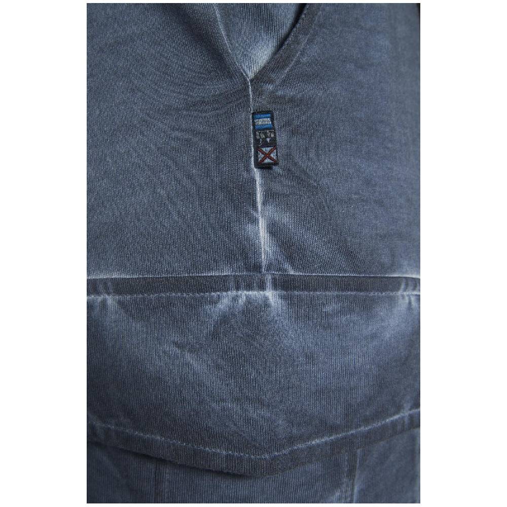 Jan Vanderstorm Sweatbermuda FRERK blau Sonderangebot der Fabrik