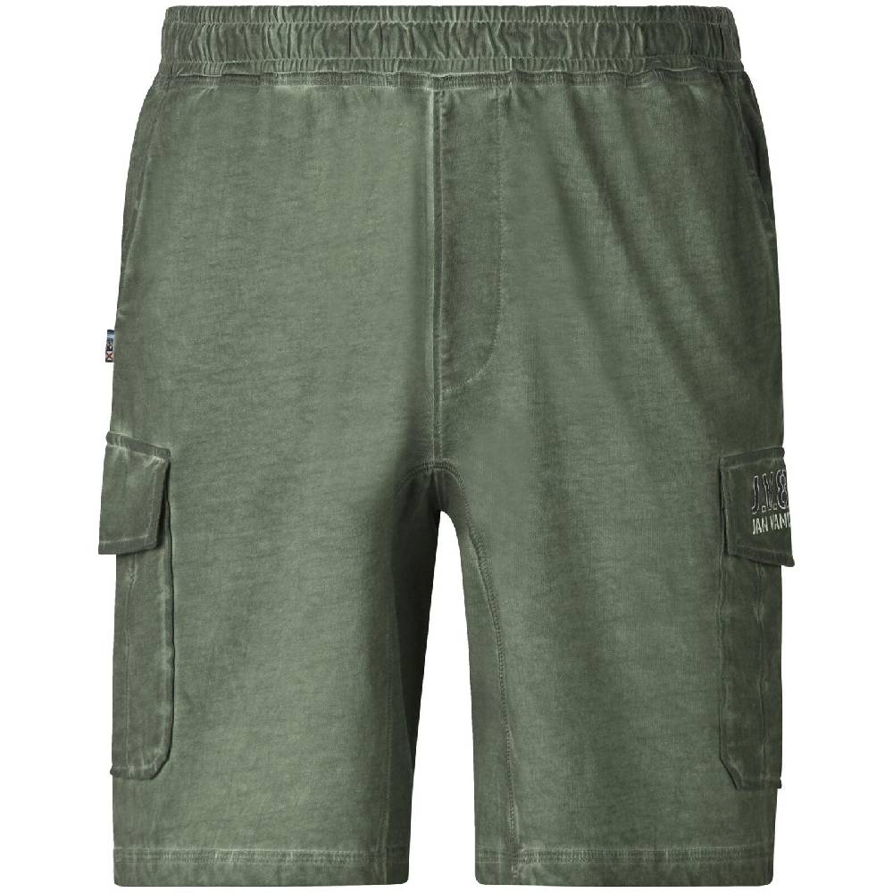 Jan Vanderstorm Sweatbermuda FRERK oliv Super Rabatt