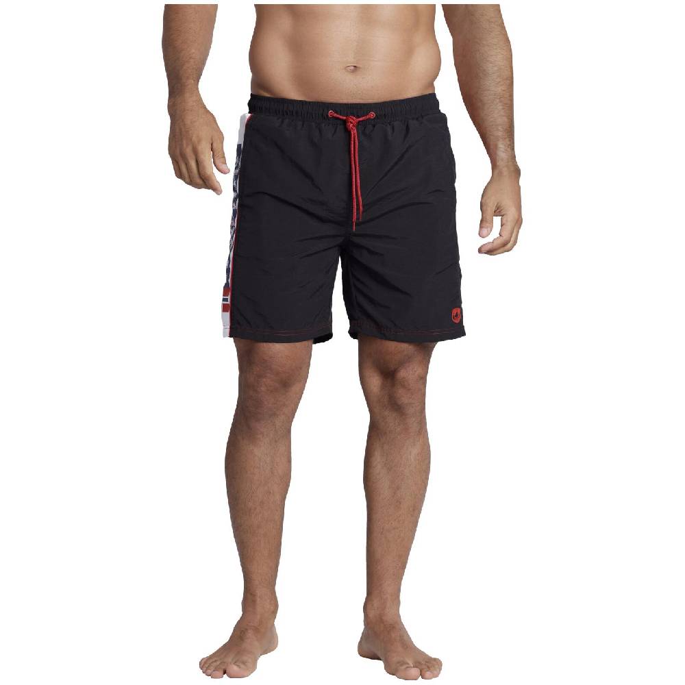 Jan Vanderstorm Badeshorts BALDGER schwarz zollfrei