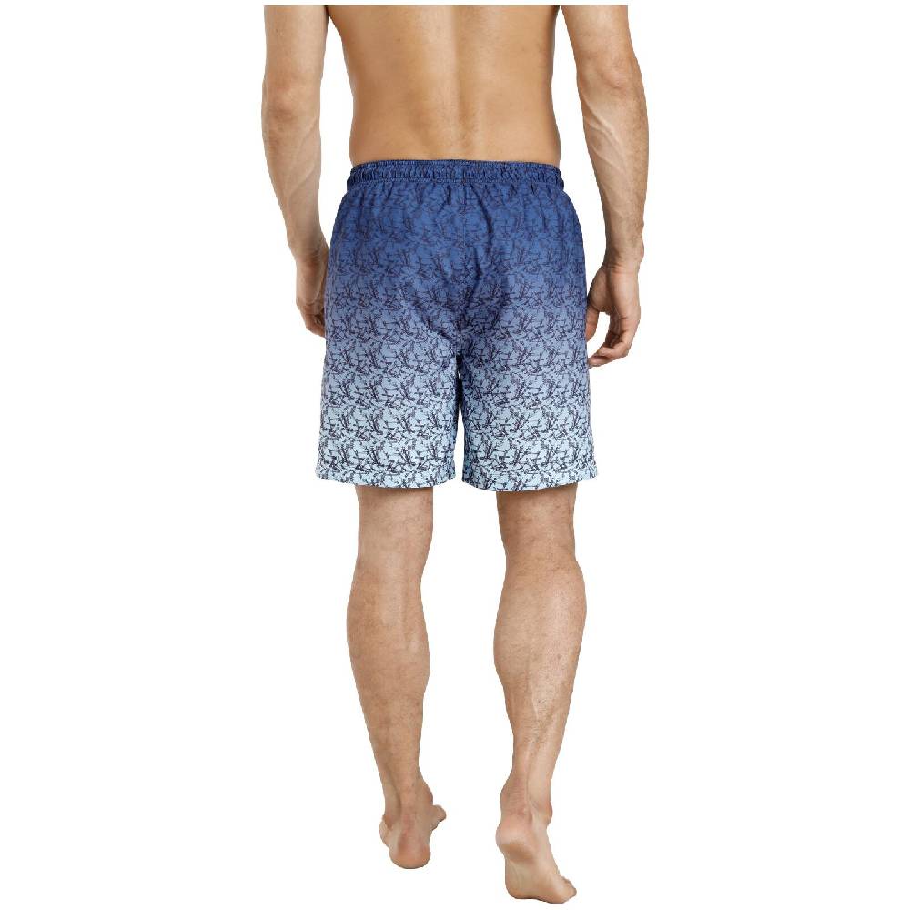 Jan Vanderstorm Badeshorts HJORR blau gemustert 2025