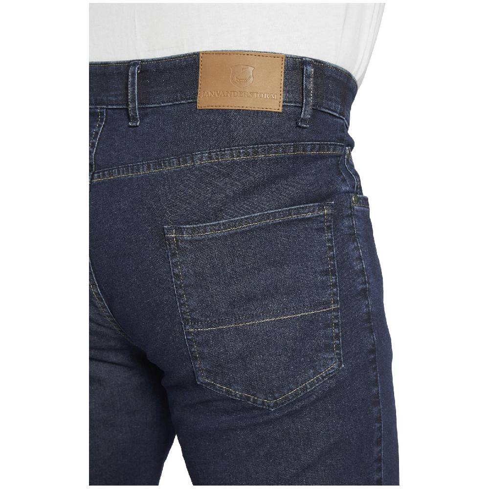 Jan Vanderstorm Tiefbundjeans ODGARD dunkelblau Outlet