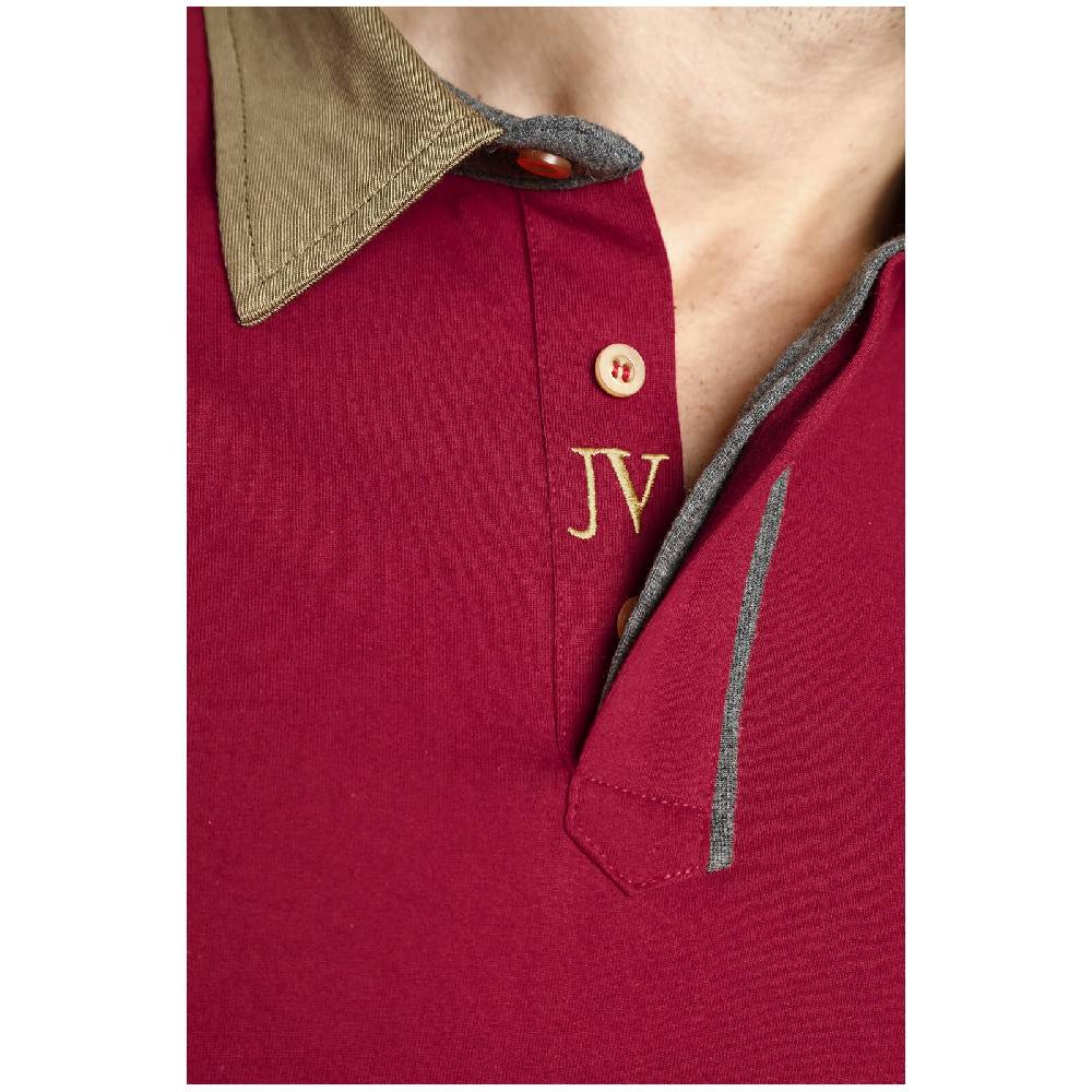 Jan Vanderstorm Sweatshirt JAARNE rot Kostenlose Rückgabe