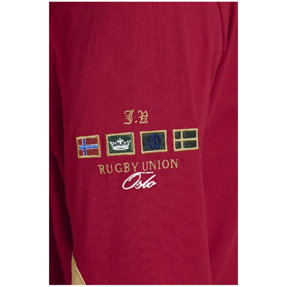 Jan Vanderstorm Sweatshirt JAARNE rot Kostenlose Rückgabe