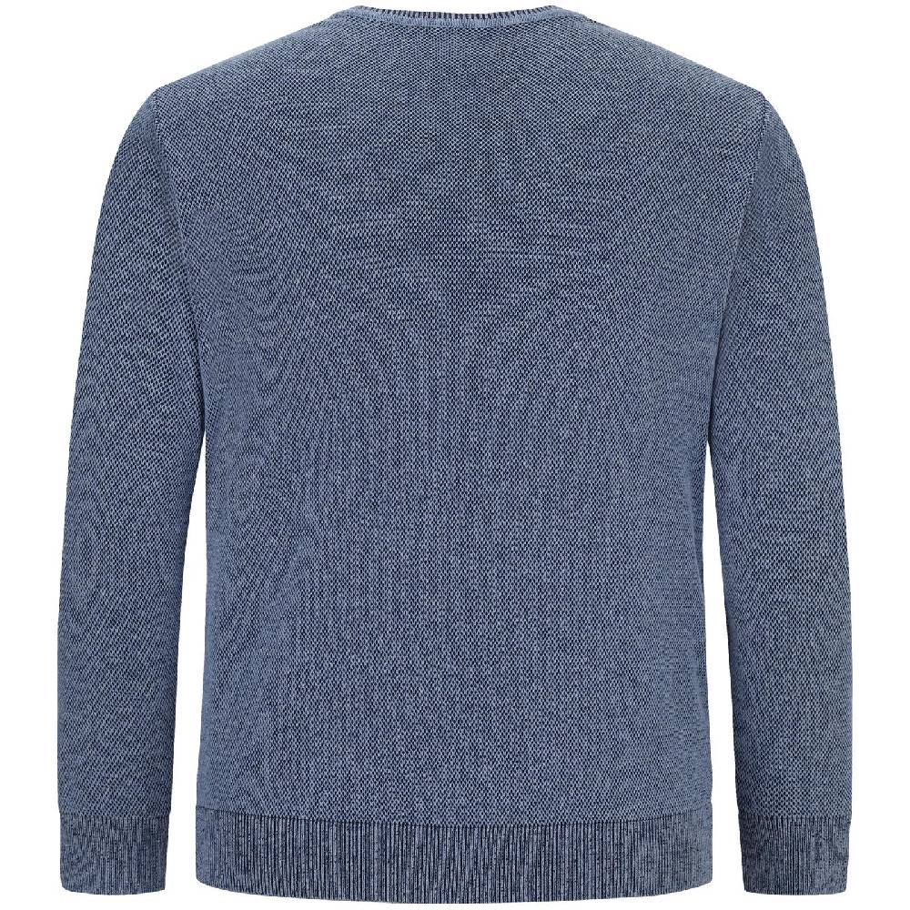 Jan Vanderstorm Pullover KEIMO blau melange Begrenzte Freigabe