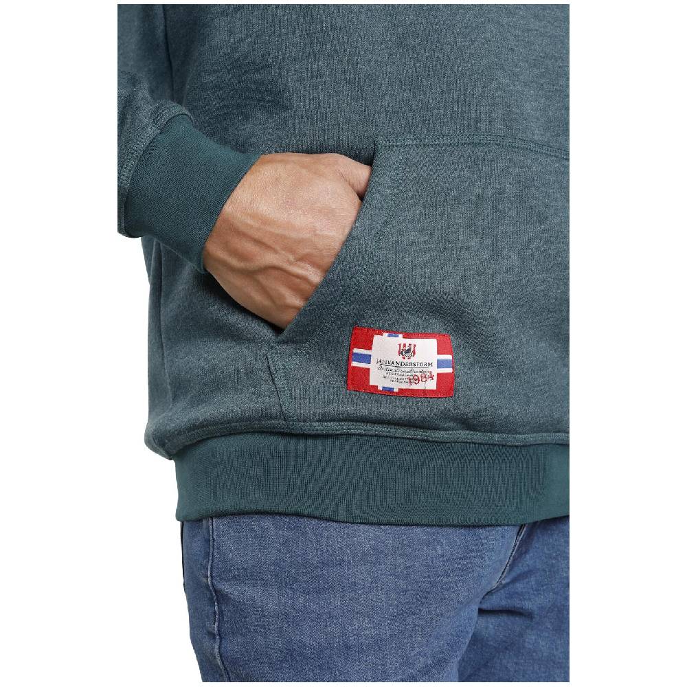 Jan Vanderstorm Sweatshirt BLANKARD petrol melange JETZT KAUFEN