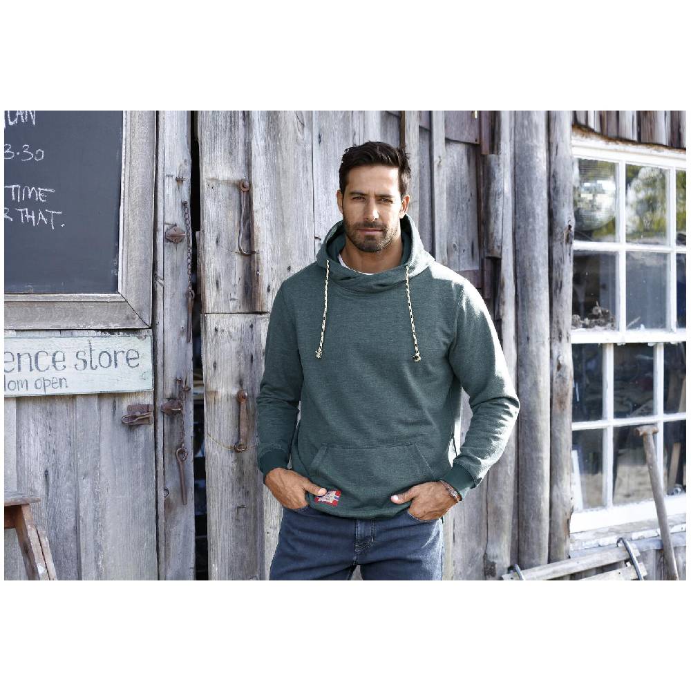 Jan Vanderstorm Sweatshirt BLANKARD petrol melange JETZT KAUFEN
