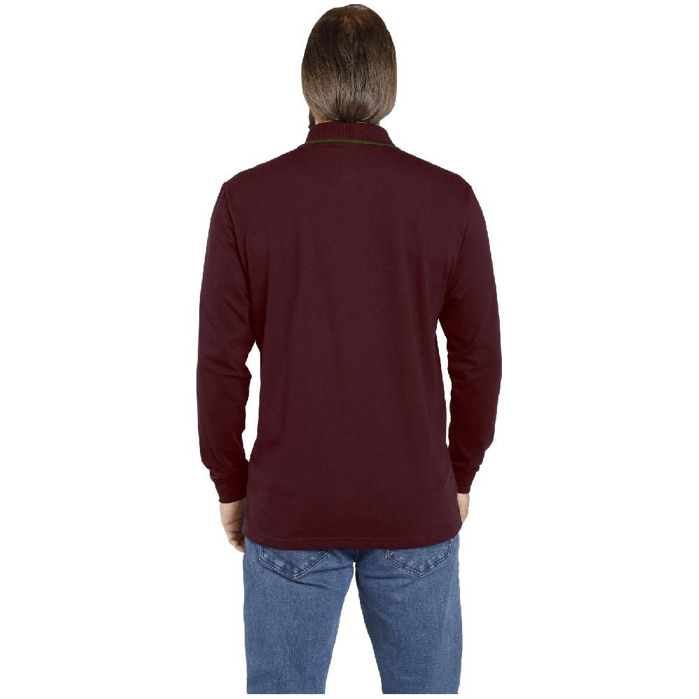 Jan Vanderstorm Sweatshirt SIGVAT dunkelrot Neueste Stile