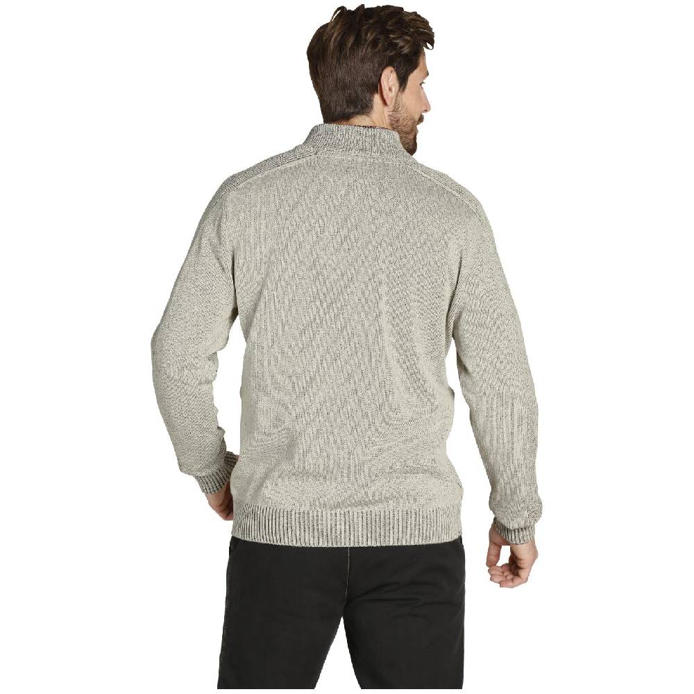 Jan Vanderstorm Pullover BENJAS beige melange Letzter Tag