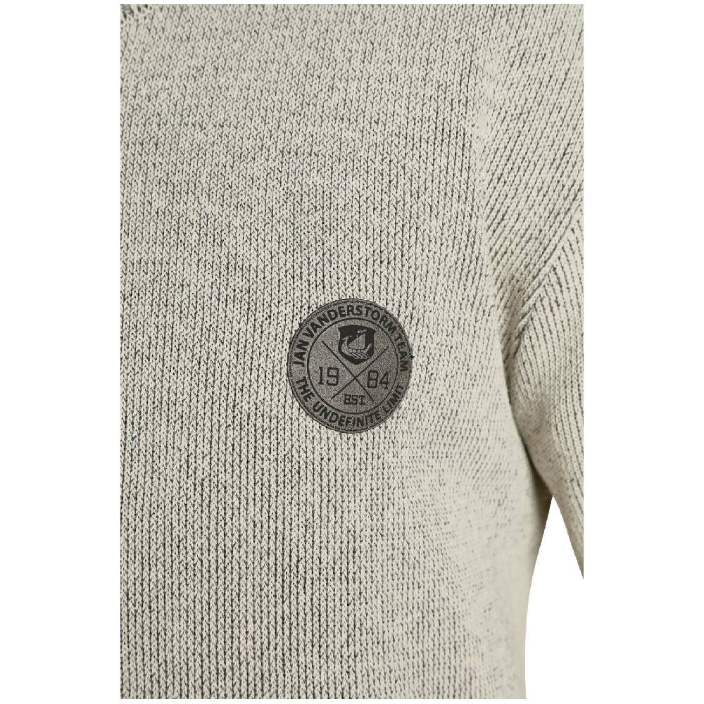 Jan Vanderstorm Pullover BENJAS beige melange Letzter Tag