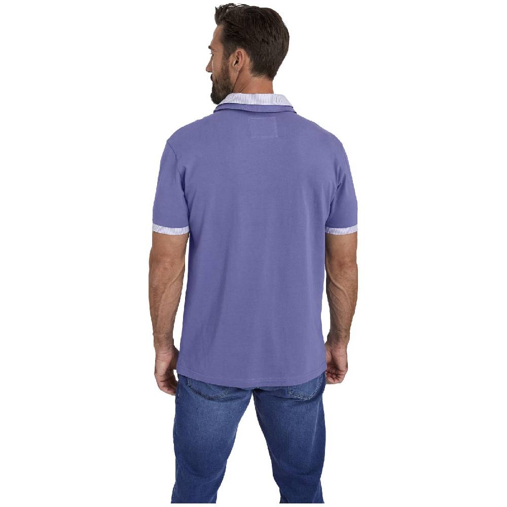 Jan Vanderstorm Poloshirt TAADE lila Bis zu 60% Rabatt