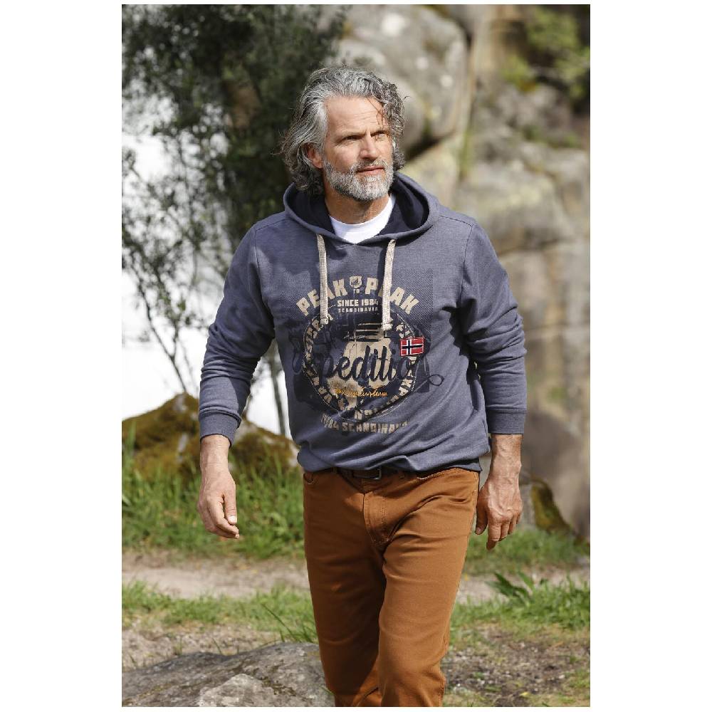 Jan Vanderstorm Sweatshirt ELLMAR blau Nur für heute