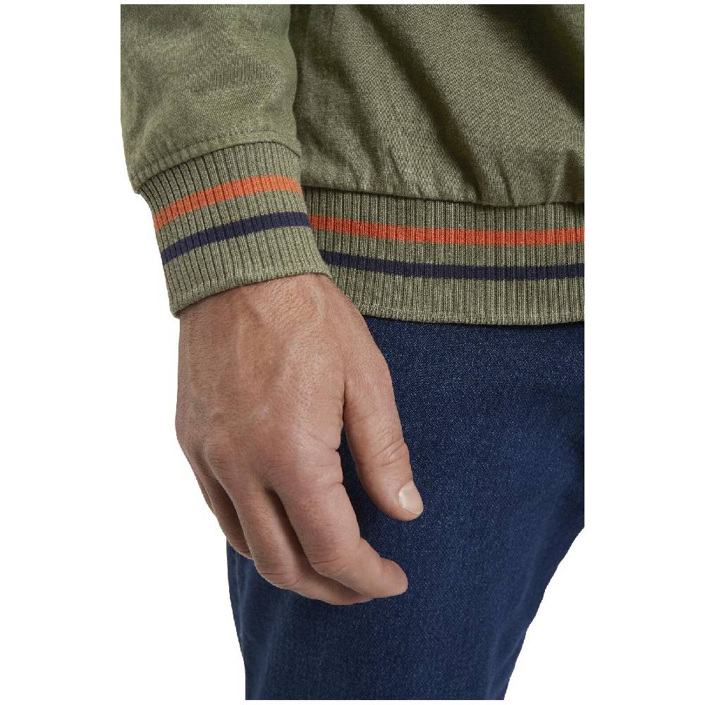 Jan Vanderstorm Sweatshirt THORBEN khaki melange Vierteljährliche Förderung