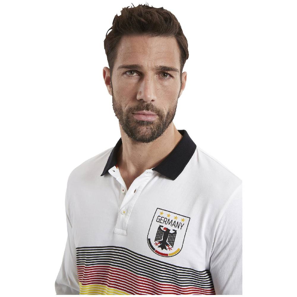 Jan Vanderstorm Fan-Polo GARRI weiß Bis zu 55% Rabatt