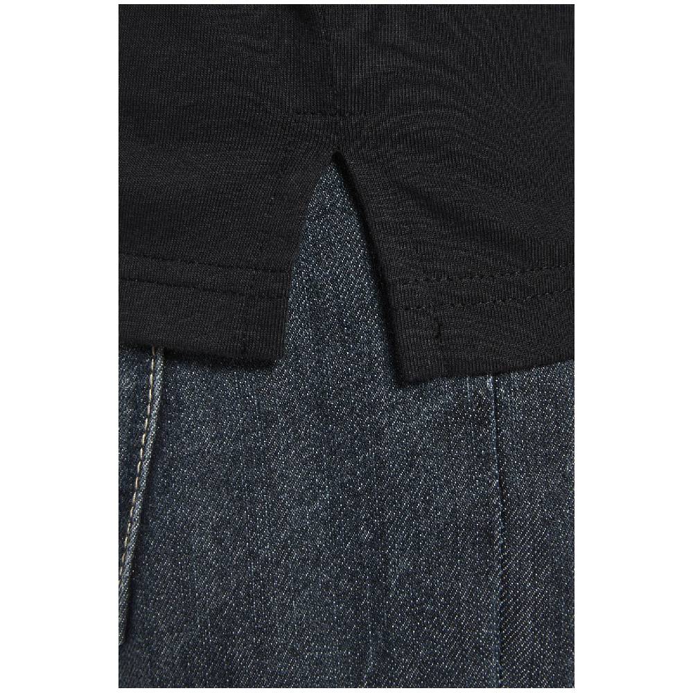 Jan Vanderstorm Langarmshirt REEVERT schwarz bedruckt Clearance-Verkauf