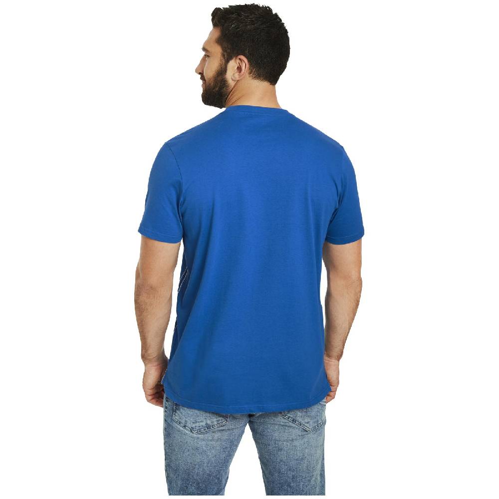 Jan Vanderstorm T-Shirt PITTER royal blau Im Verkauf