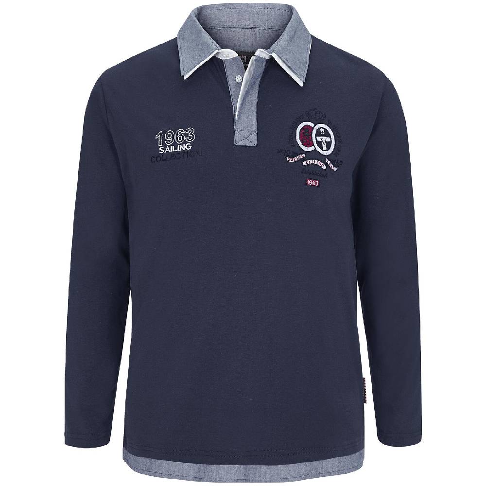 Jan Vanderstorm Sweatshirt FENNO blau Rabatte dieses Monats