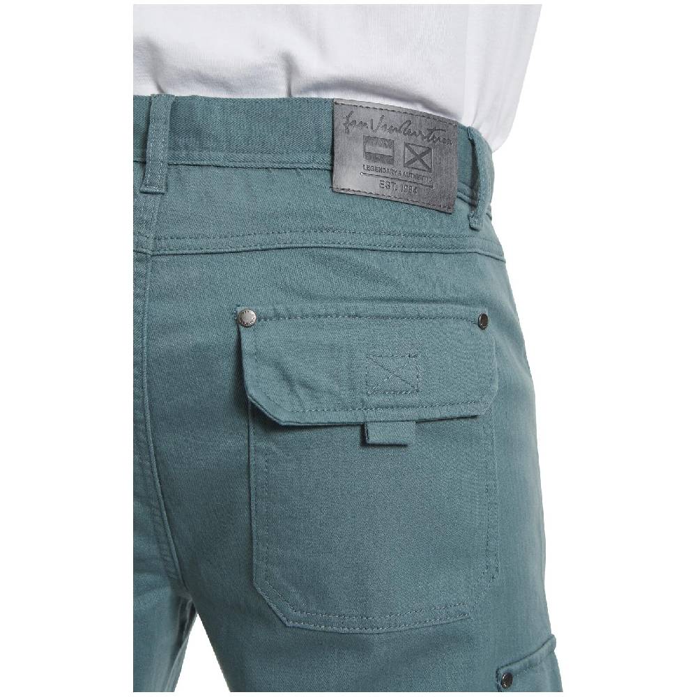 Jan Vanderstorm Tiefbundjeans TUURE grün Outlet
