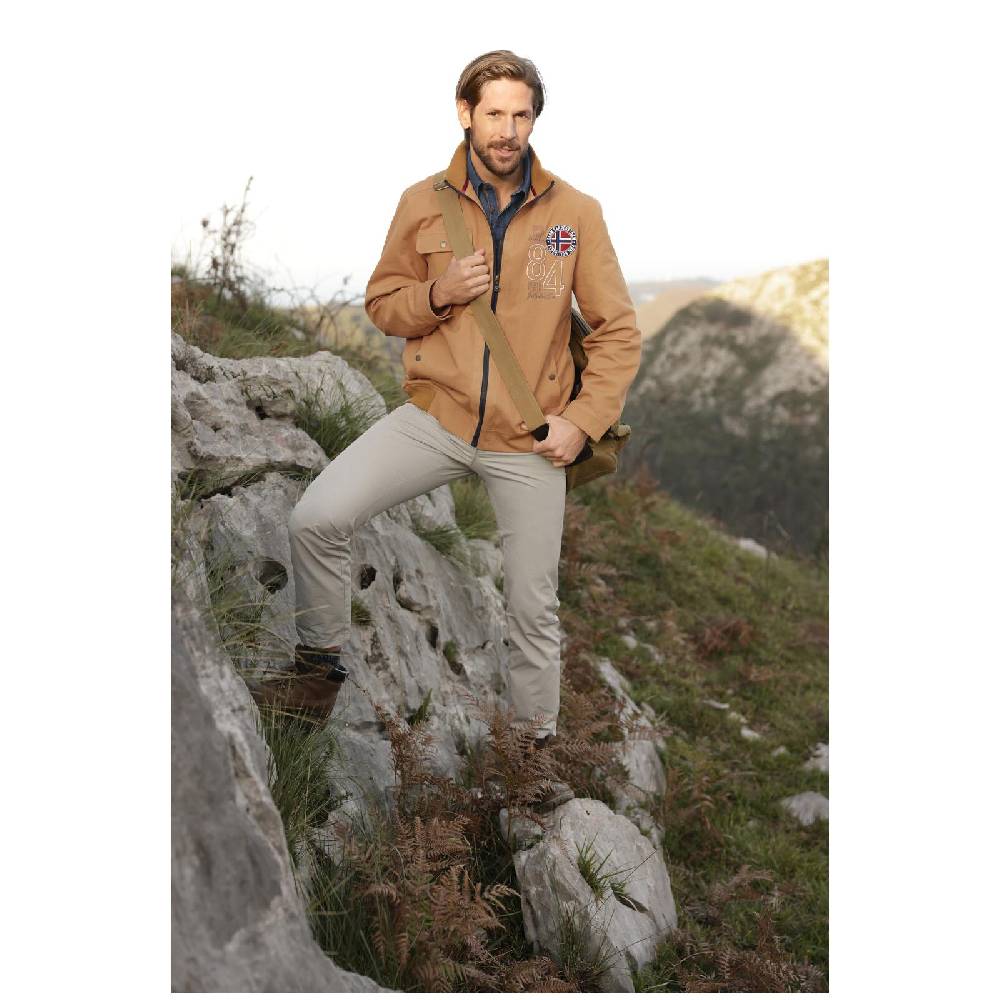 Jan Vanderstorm Tiefbundhose HILDBERT beige Auslauf