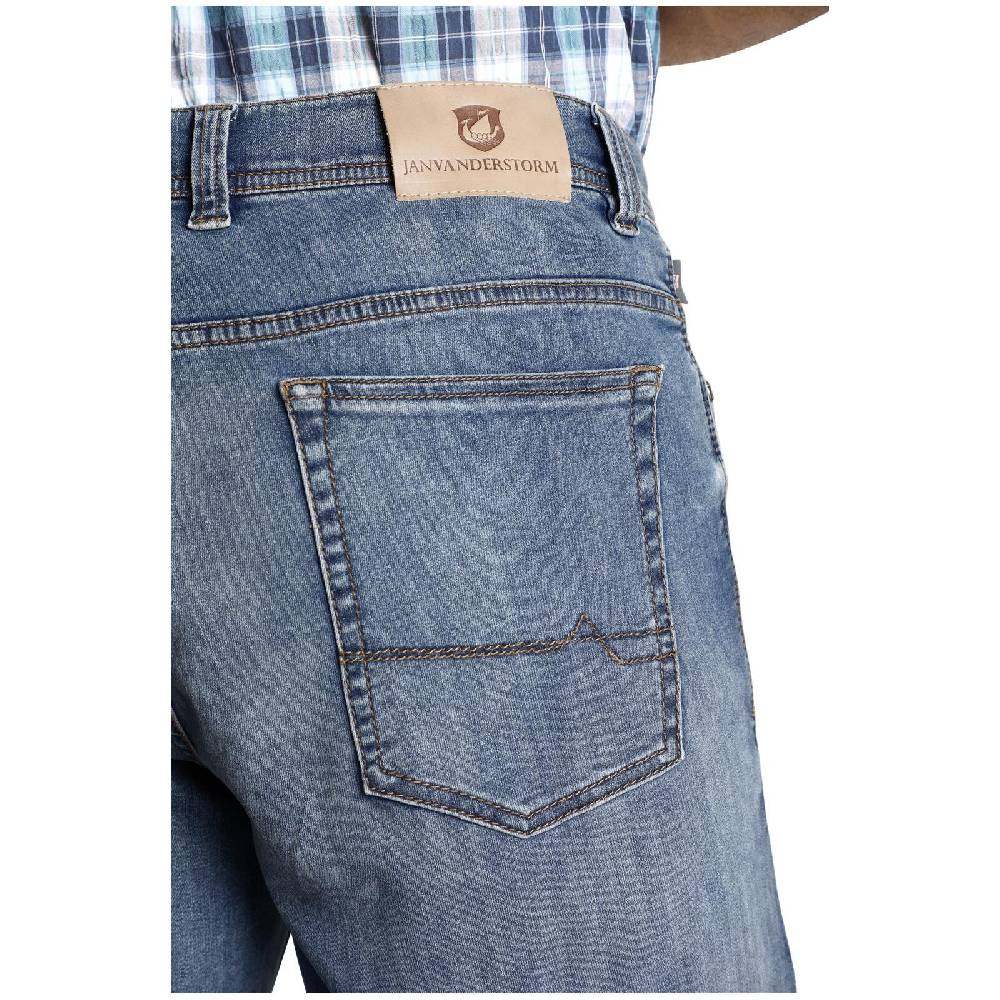 Jan Vanderstorm Tiefbundjeans TUMAN hellblau im Angebot