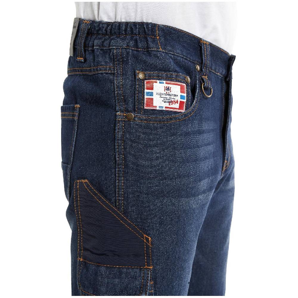 Jan Vanderstorm Cargojeans KVASIR dunkelblau Günstig kaufen