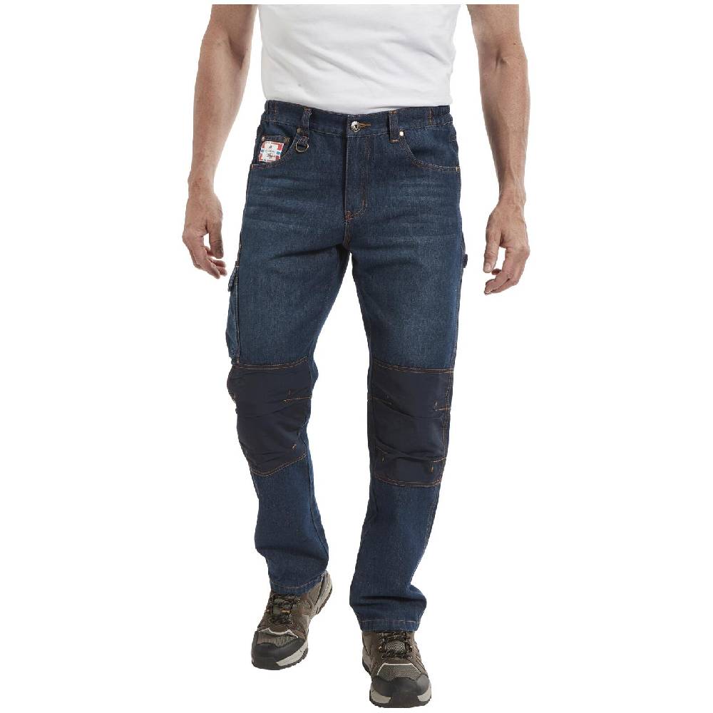 Jan Vanderstorm Cargojeans KVASIR dunkelblau Günstig kaufen