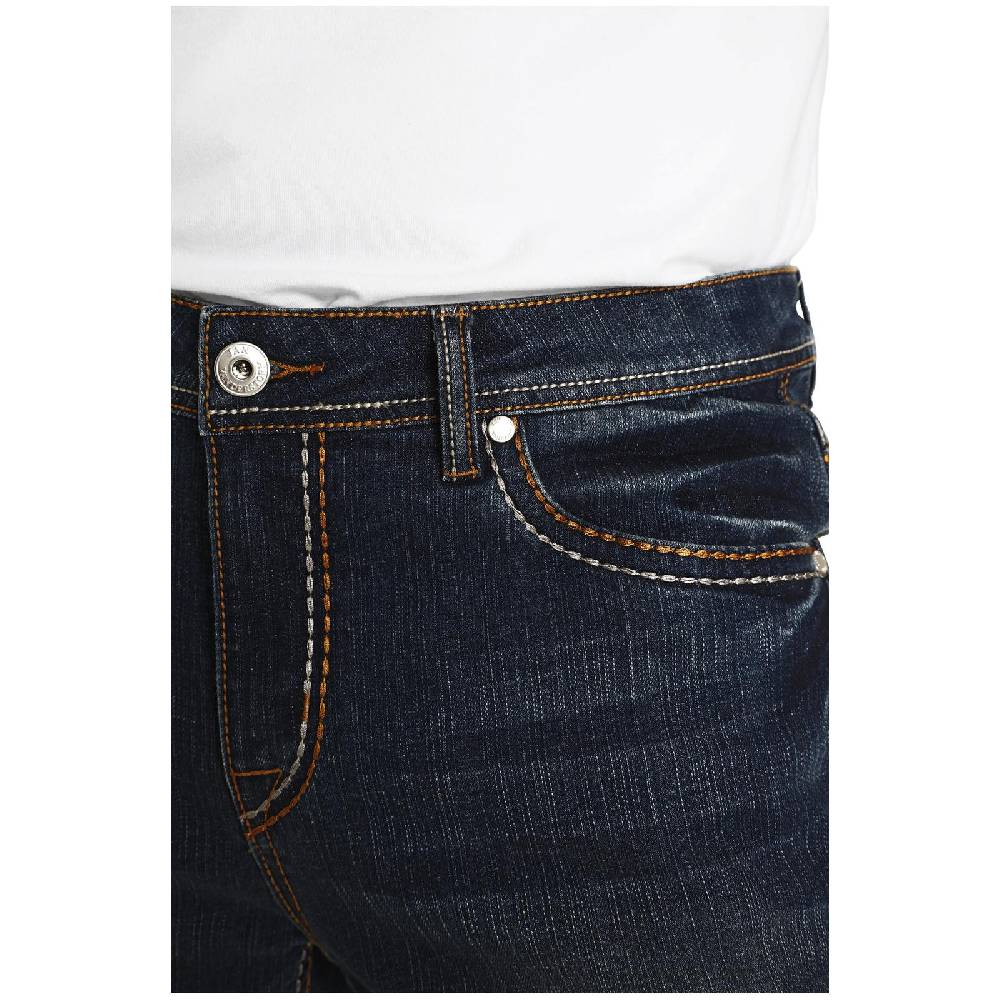 Jan Vanderstorm Tiefbundjeans JANI dunkelblau Osterangebot