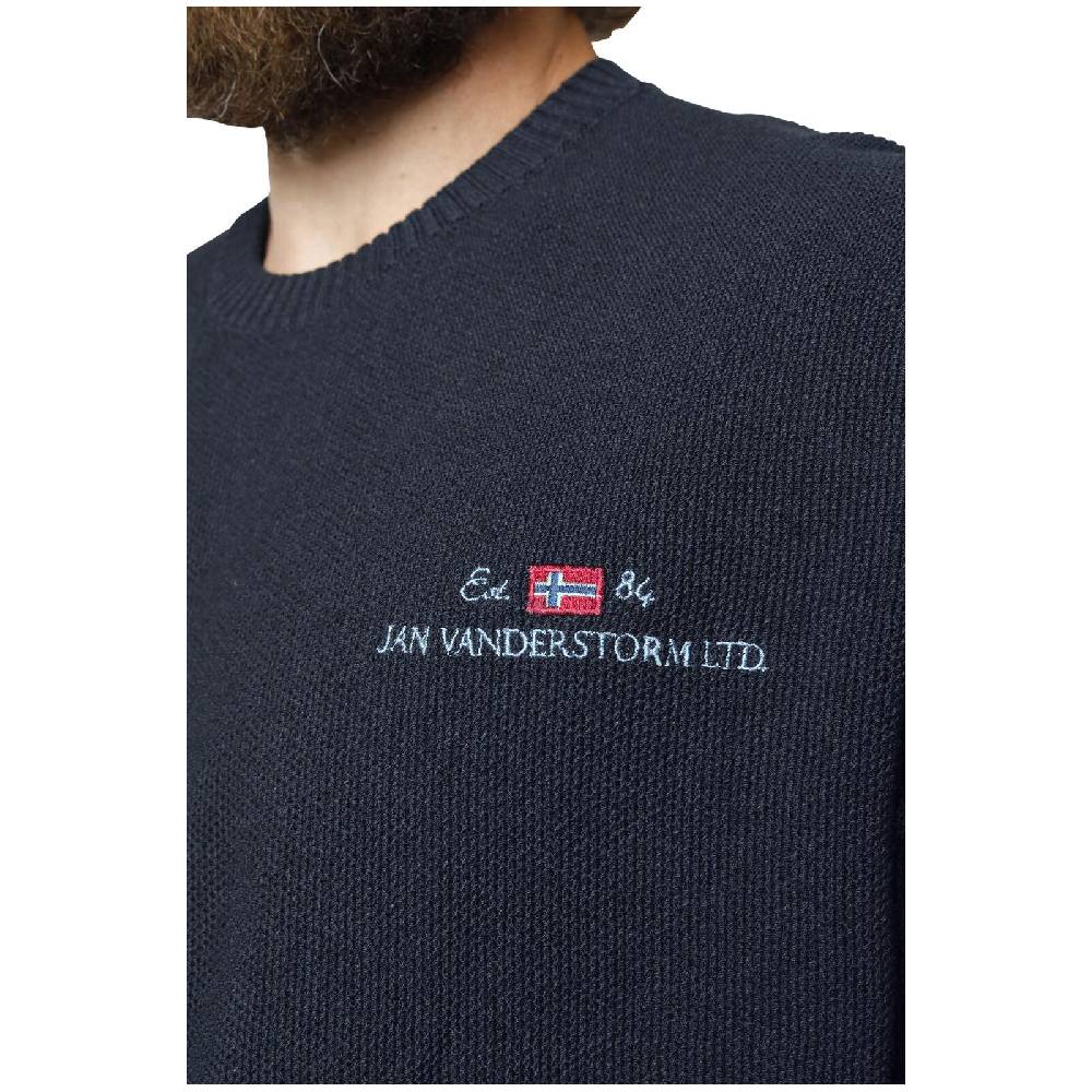 Jan Vanderstorm Pullover ALBREKT dunkelblau Jubiläumsangebot