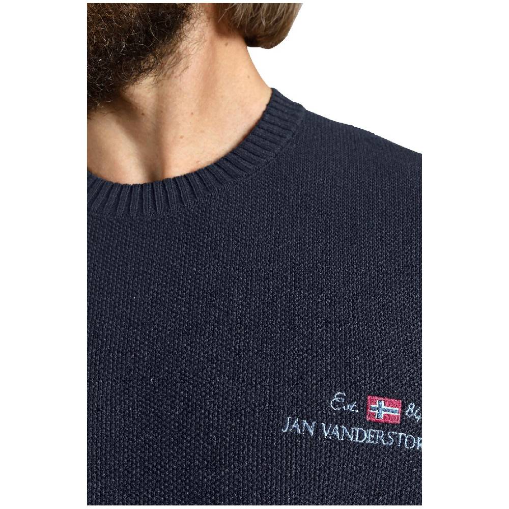 Jan Vanderstorm Pullover ALBREKT dunkelblau Jubiläumsangebot