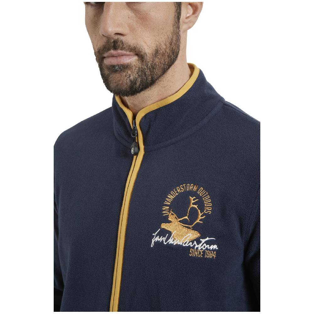Jan Vanderstorm Fleecejacke HALLVAR dunkelblau Neuheiten