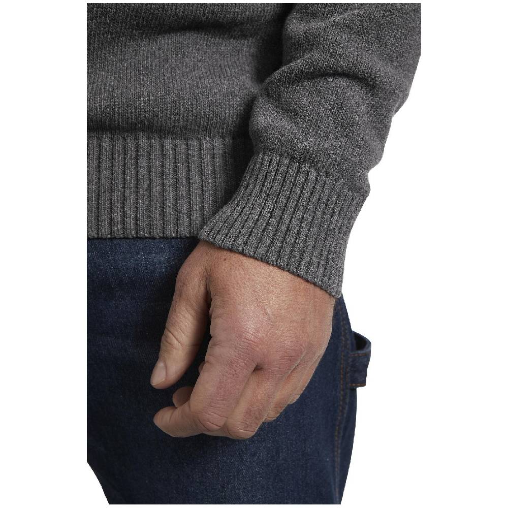 Jan Vanderstorm Pullover EERU dunkelgrau Bestseller