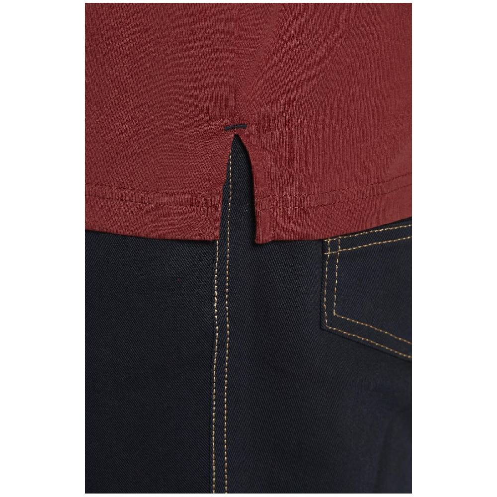 Jan Vanderstorm Langarmshirt NICIAS dunkelrot VIP-Rabatte