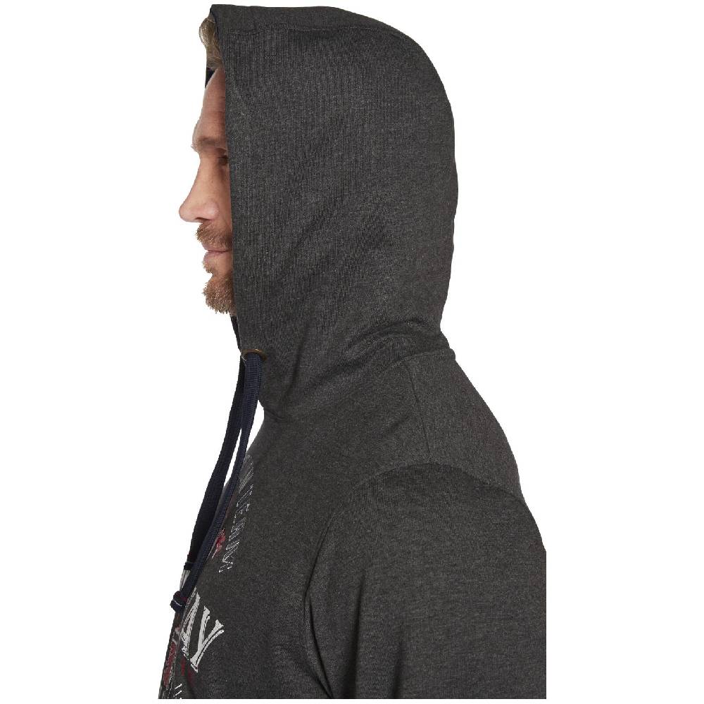 Jan Vanderstorm Sweatshirt HINRICUS dunkelgrau melange Tiefpreis