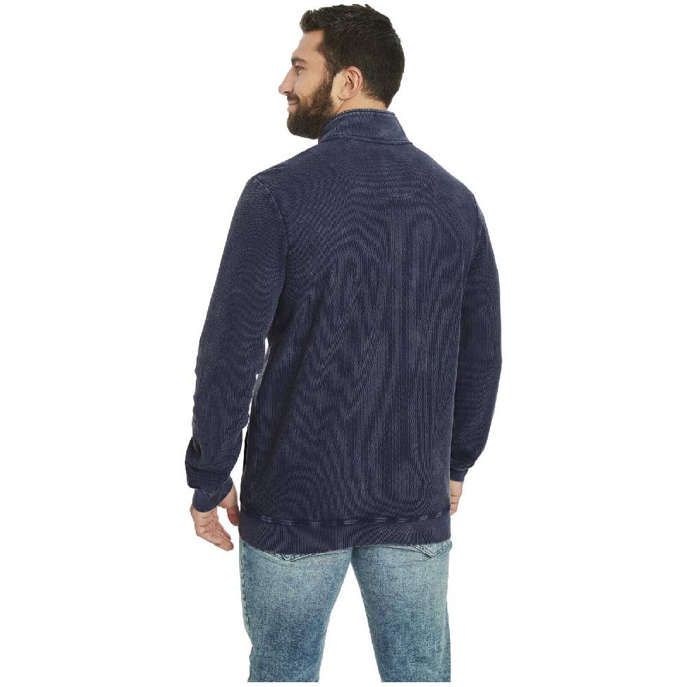 Jan Vanderstorm Sweatjacke DIETBERT dunkelblau Letzte 3 Tage