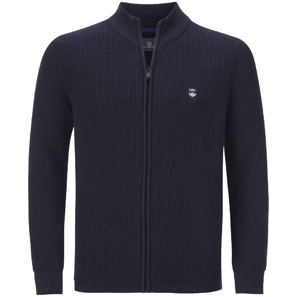 Jan Vanderstorm Strickjacke NORANDER dunkelblau