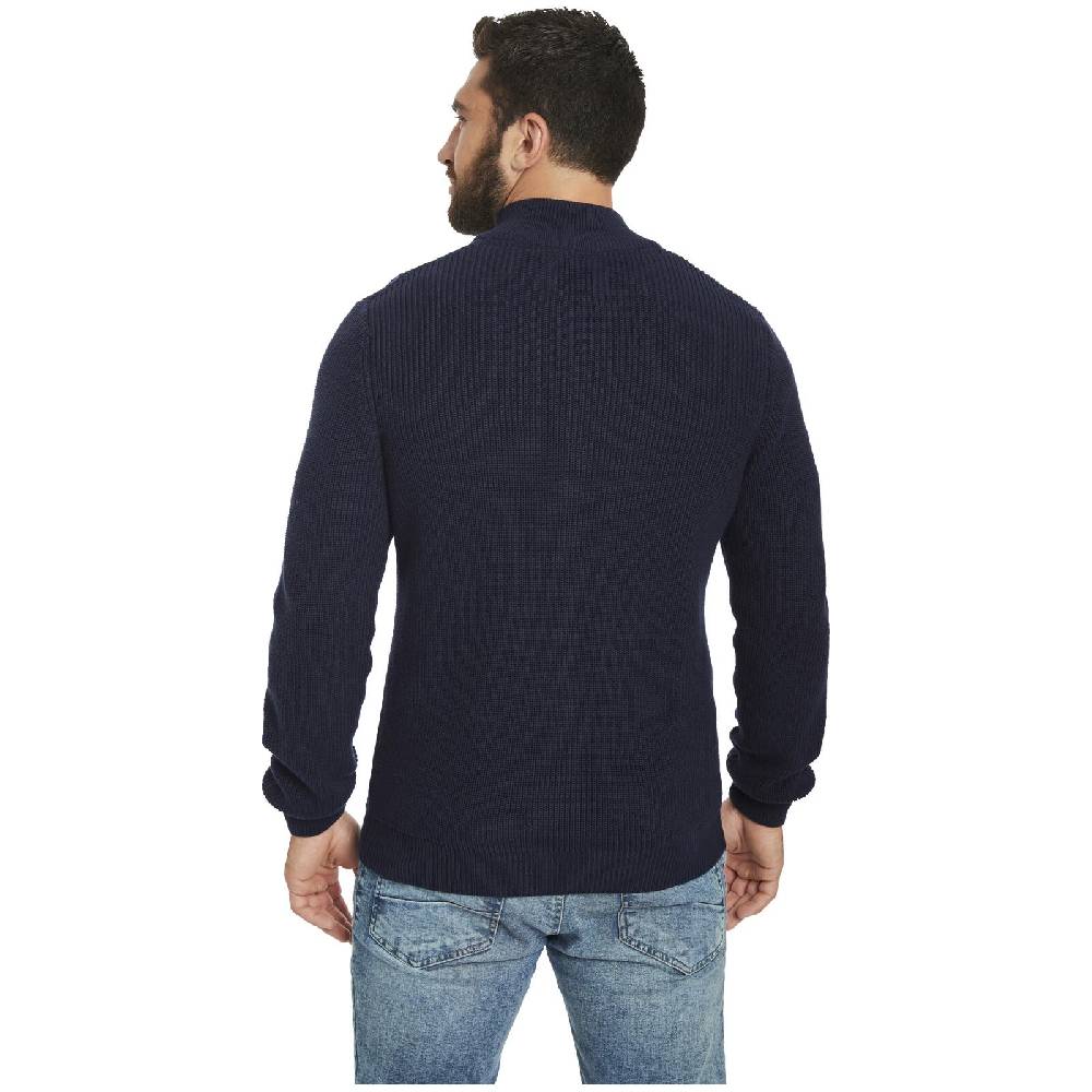 Jan Vanderstorm Strickjacke NORANDER dunkelblau Letzter Tag