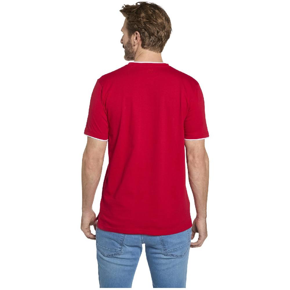 Jan Vanderstorm T-Shirt FLEMMING rot Zeitbegrenzte Promotion