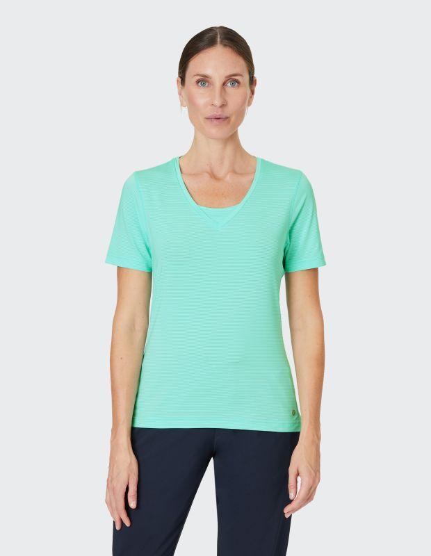 Joy Sportswear T-Shirt GESA Sportliches T-Shirt mit Streifendessin Speichern exportieren