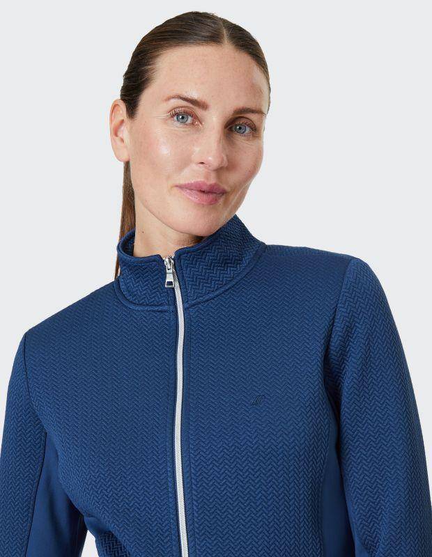 Joy Sportswear Sportjacke WIEBKE Sportive Jacke mit Zick-Zack-Struktur Zeitlich begrenztes Angebot
