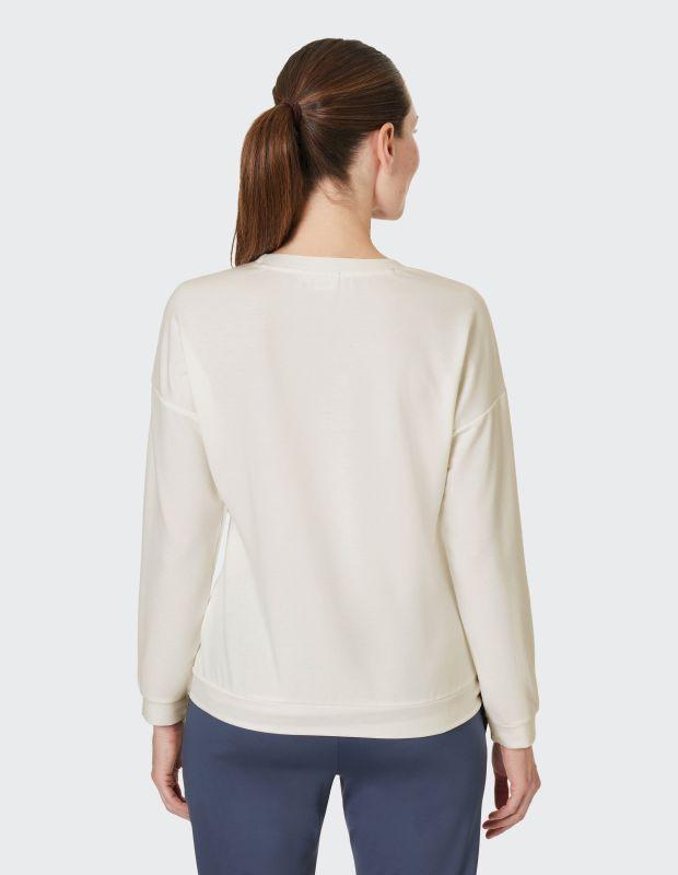 Joy Sportswear Sweatshirt RIKE Softes Sweatshirt mit Glanz Paspel Auslauf